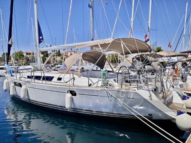 Yacht Sun Odyssey 49i available for charter in Marina Mandalina