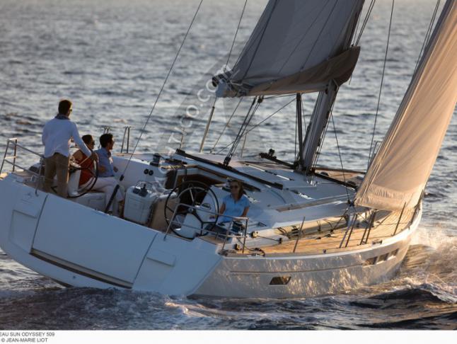 Sailing yacht Sun Odyssey 509 available for charter in Playa Blanca Village