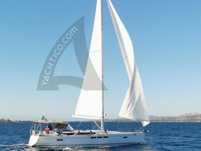 Sailboat Sun Odyssey 519 available for charter in Capo d Orlando Marina