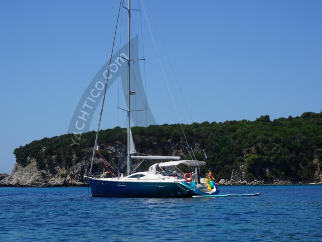 Sailing boat Sun Odyssey 54 DS available for charter in Gouvia