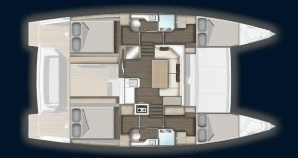 Catamaran Aventura 37 available for charter in Sant Antoni de Portmany-197198-0