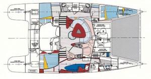 Catamaran Bahia 46 available for charter in Marigot Bay Marina-104620-0