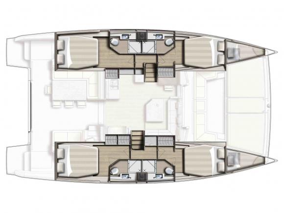 Catamaran Bali 4.0 available for charter in Gouvia Marina-130266-0