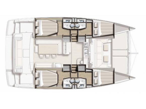 Katamaran Bali 4.1 Yachtcharter in Lefkas-184165-0