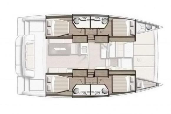 Catamaran Bali 4.2 for hire in ACI Marina Vodice-193282-0