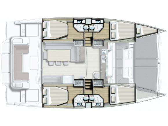 Catamaran Bali 4.3 available for charter in Lefkas-182774-0