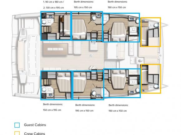 Cat Bali 5.4 available for charter in Marina Kastela-148132-0