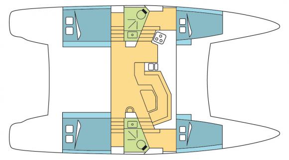 Catamaran Catana 42 for rent in Nelsons Dockyard-75886-0