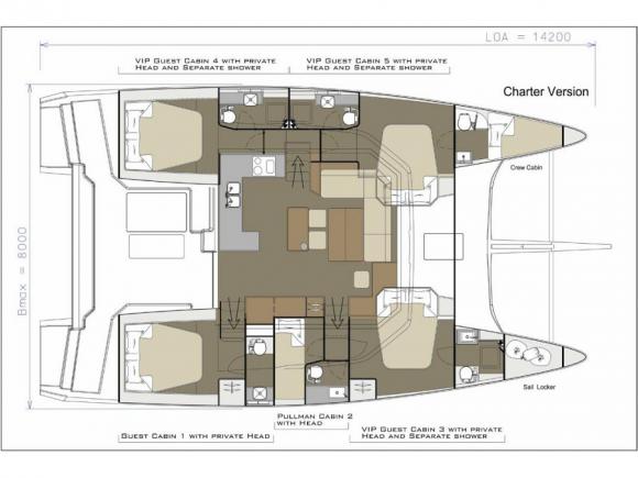 Catamaran Dufour 48 for charter in Athens-161660-0