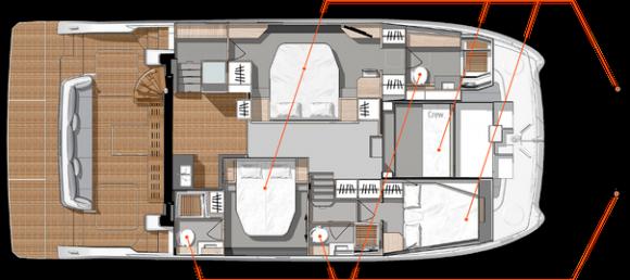 Catamaran Fountaine Pajot MY 44 for rent in Nanny Cay Town-155366-0