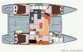Katamaran Helia 44 chartern in Joma Marina-135247-0