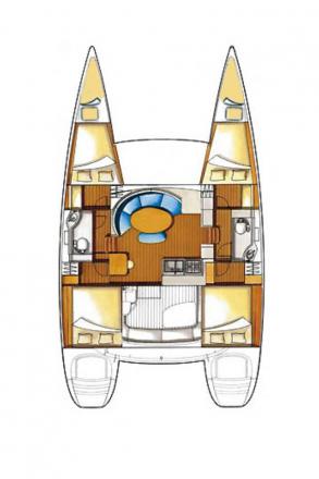 Cat Lagoon 380 available for charter in Krk-160672-0