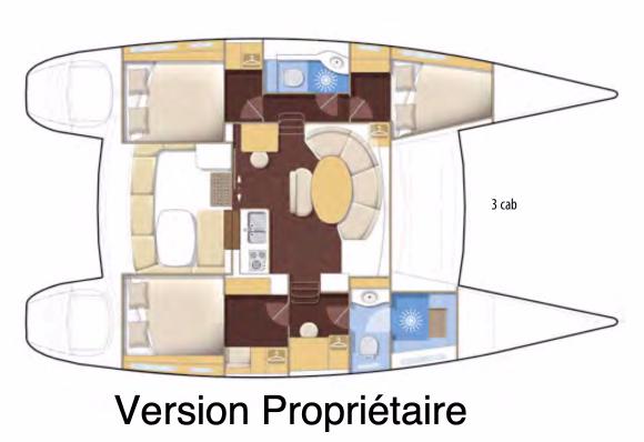 Catamaran Lagoon 380 S2 for hire in Uturoa-165400-0