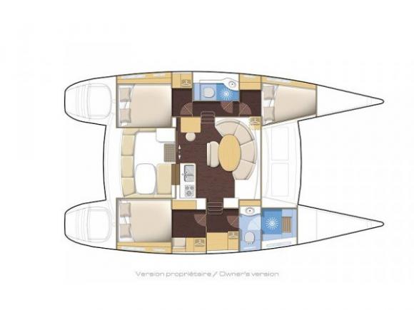 Cat Lagoon 380 S2 available for charter in Papeete-203484-0