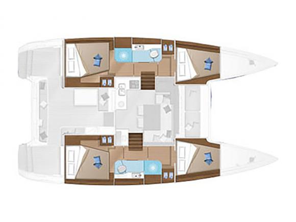 Katamaran Lagoon 40 Yachtcharter in Bormes les Mimosas-193151-0