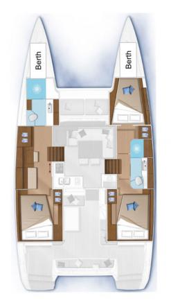 Kat Lagoon 40 Yachtcharter in Nanny Cay Town-153017-0