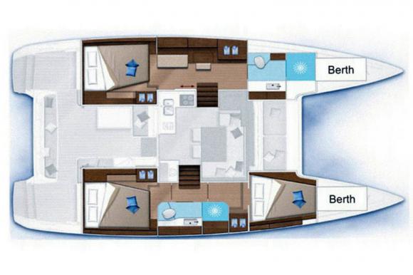 Catamaran Lagoon 40 for rent in Nanny Cay Town-153018-0