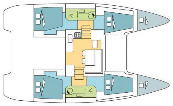 Catamaran Lagoon 40 for rent in Portorosa-141208-0