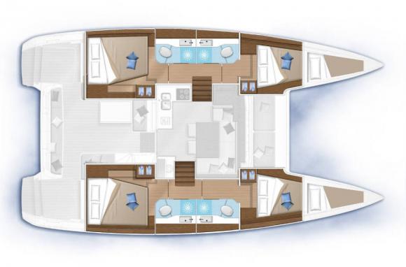 Cat Lagoon 40 for hire in ACI Marina Pomer-163618-0