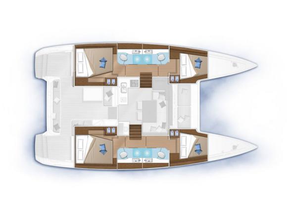 Cat Lagoon 40 available for charter in Gouvia-156990-0