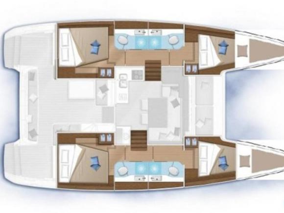 Catamaran Lagoon 40 available for charter in Cole Bay-190068-0