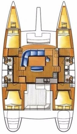 Katamaran Lagoon 400 Yachtcharter in Vodice-31418-0