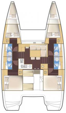 Cat Lagoon 40 MY for charter in Marina Mandalina-100934-0