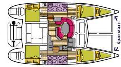 Kat Lagoon 410 S2 Yachtcharter in Ribishi-103667-1