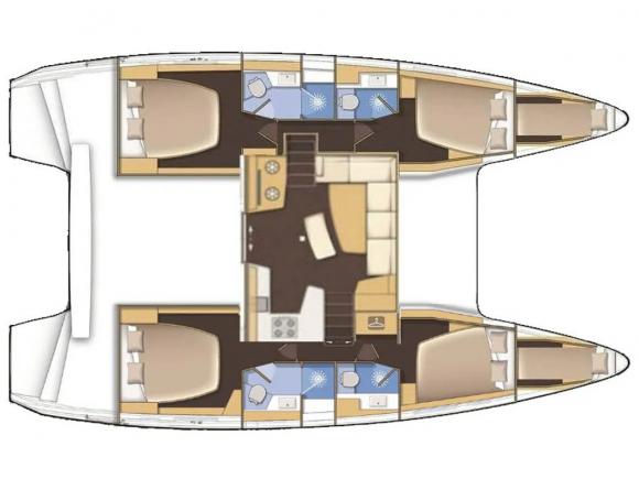 Cat Lagoon 42 available for charter in Eden Island Resort-196654-0