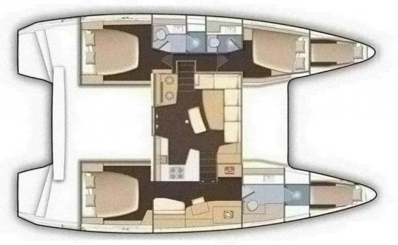 Catamaran Lagoon 42 for charter in Trogir-163796-0