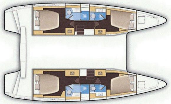 Cat Lagoon 42 available for charter in Zadar-163462-0