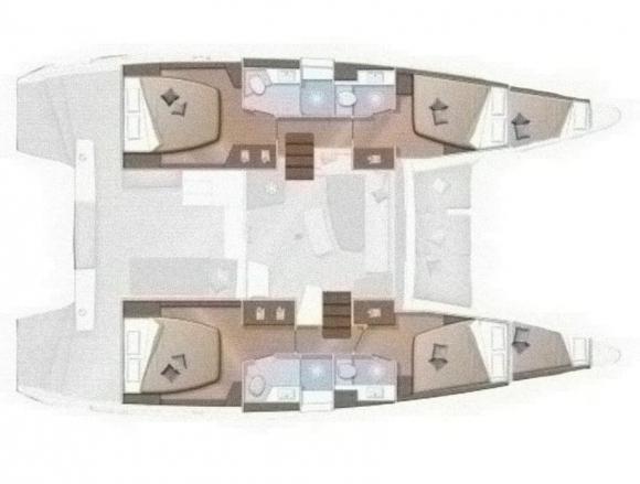 Katamaran Lagoon 42 Yachtcharter in Olympic Marine-159277-0