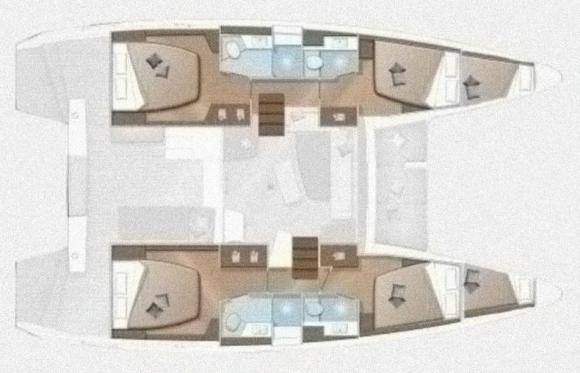 Cat Lagoon 42 available for charter in Trogir-157818-0