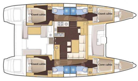 Catamaran Lagoon 450 for hire in Athens-147952-0