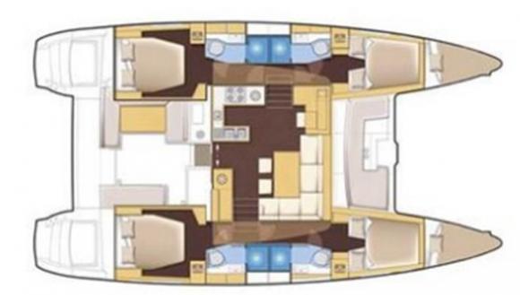 Kat Lagoon 450 Yachtcharter in ACI Marina Dubrovnik-129073-0