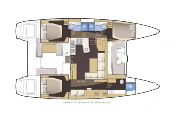 Cat Lagoon 450 F available for charter in Port Sidney Marina-198206-0