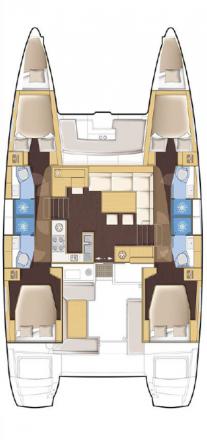 Katamaran Lagoon 450 F chartern in Nanny Cay Marina-123925-0