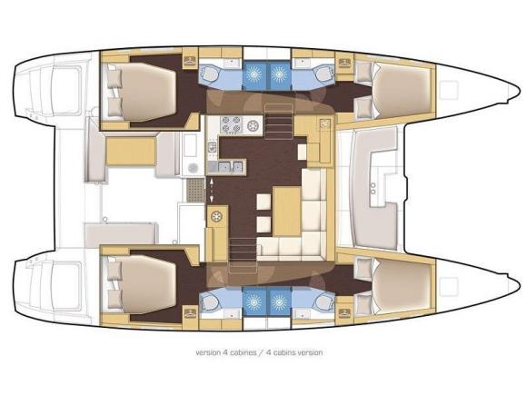 Katamaran Lagoon 450 S Yachtcharter in Gouvia-130451-0