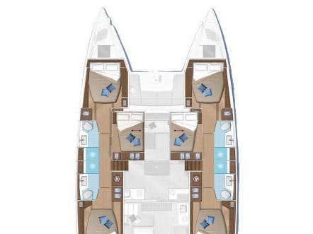 Katamaran Lagoon 50 Yachtcharter in Mykonos Stadt-137761-0