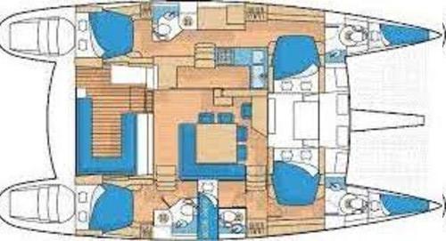 Cat Lagoon 500 available for charter in Lavrio-101146-0