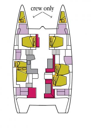 Cat Lagoon 52 for rent in Marina di Portisco-143514-2