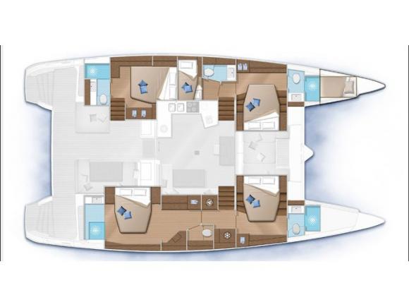 Kat Lagoon 52 F Yachtcharter in Portisco-143513-0