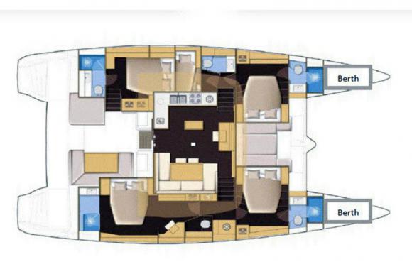 Catamaran Lagoon 52 F for rent in Eden Island Marina-163508-0