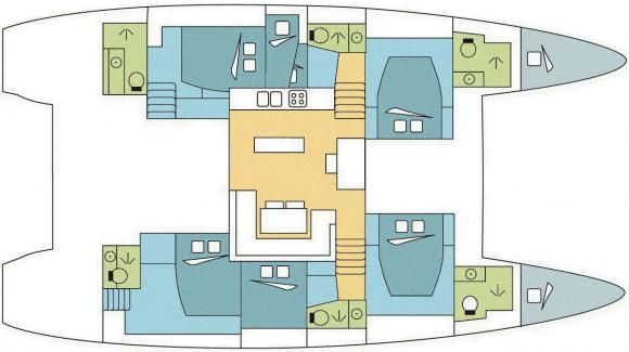 Kat Lagoon 52 F Yachtcharter in ACI Marina Dubrovnik-165195-0