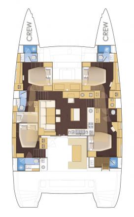 Catamaran Lagoon 560 for rent in Split-23239-0