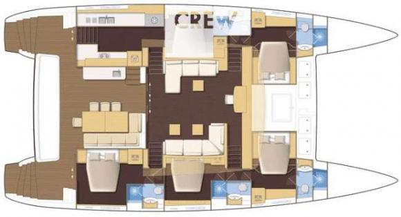 Cat Lagoon 620 available for charter in Ribishi-147698-0