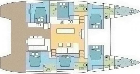 Catamaran Lagoon 620 available for charter in Phuket City-176498-0