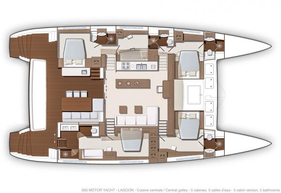 Catamaran Lagoon 630 available for charter in Marina Mandalina-126512-0