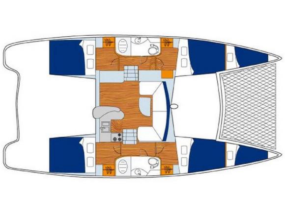 Catamaran Leopard 40 for charter in Goecek-92888-0