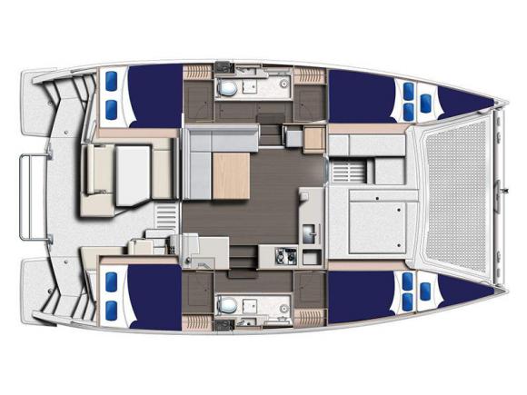 Kat Leopard 40 Yachtcharter in Trogir-145363-0